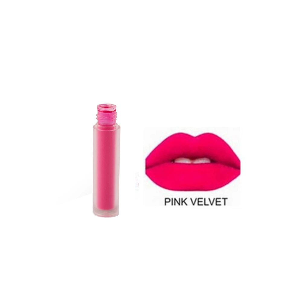 Lápiz Labial Rojo Terciopelo Eficaz De Larga Duración