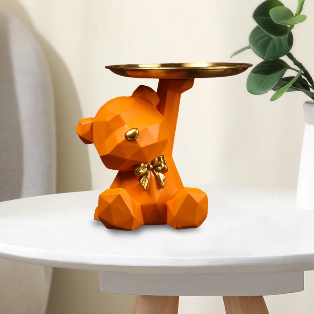 Llavero De Oso Geométrico: Elegancia Esencial