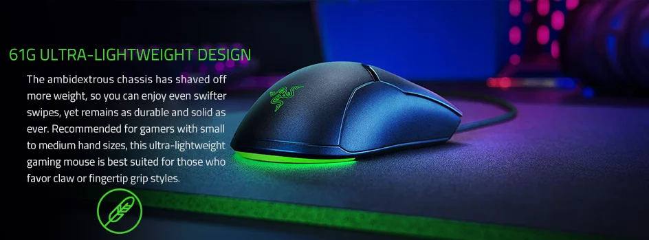 Perfecto Ratón Profesional Gamer Razer y Mejora el Juego