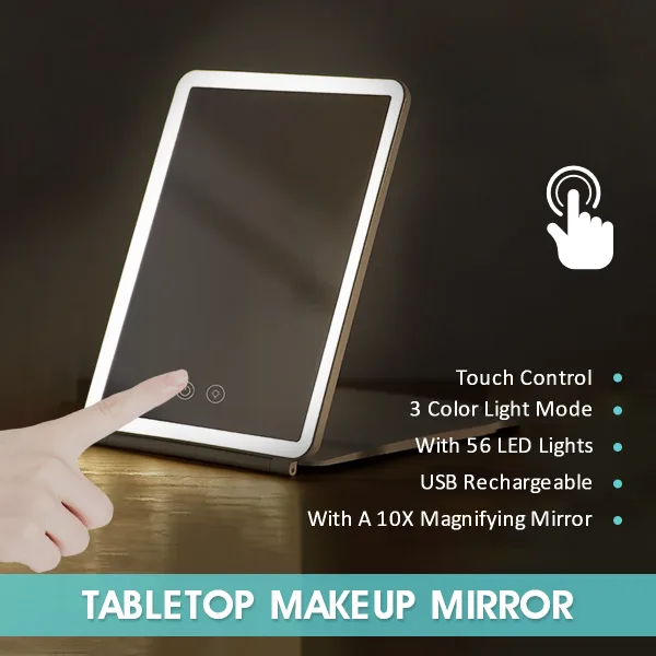 Imagen informativa: Espejo portátil plegable: Un accesorio indispensable | Tiendafiable