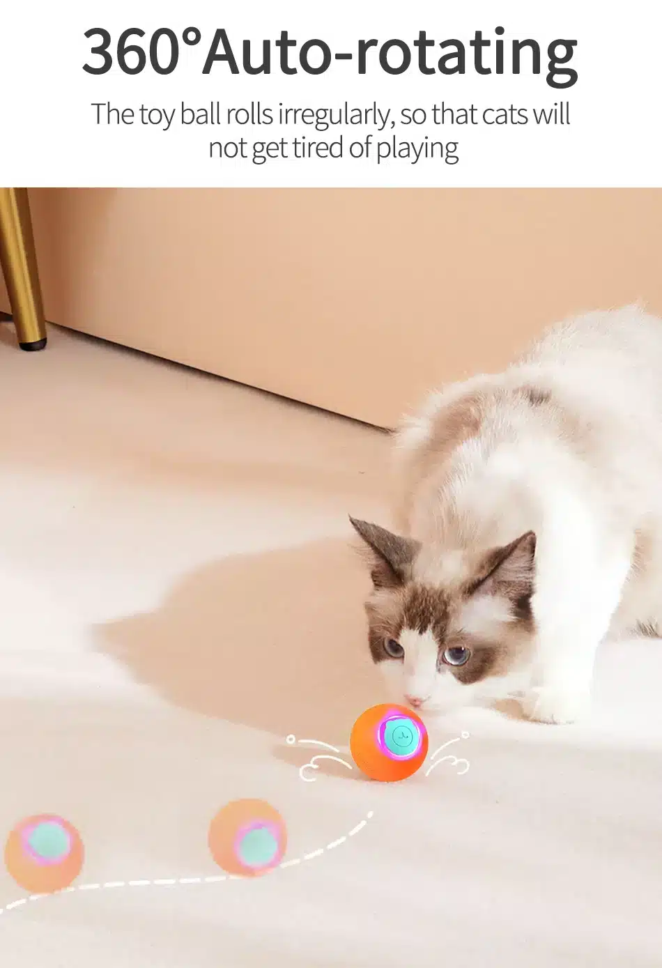 Robeco Pelota de Rebote Interactiva cautivador para Niños