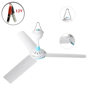 Imagen informativa: Ventilador de Techo W8KC 12V de Lujo y Eficiente | Tiendafiable