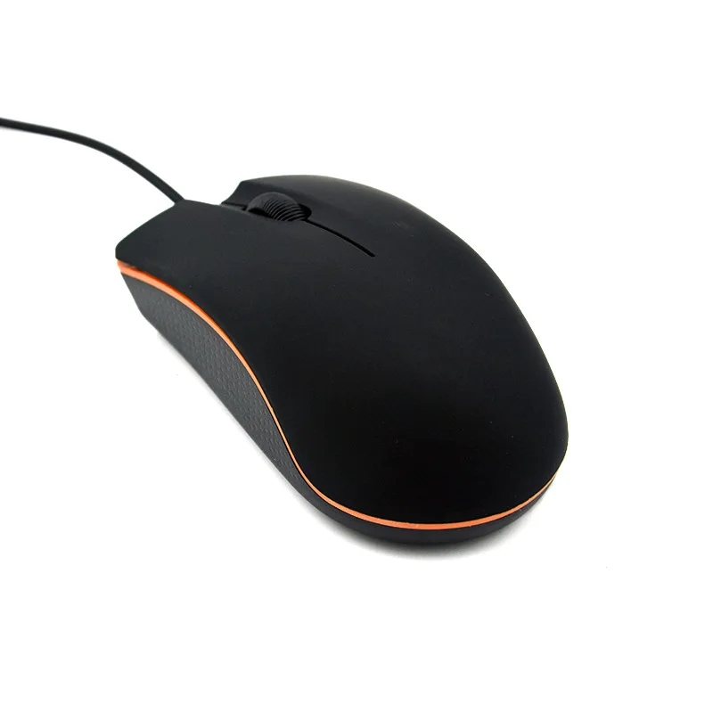Nuevo Mouse Óptico Negro de Alta Precisión