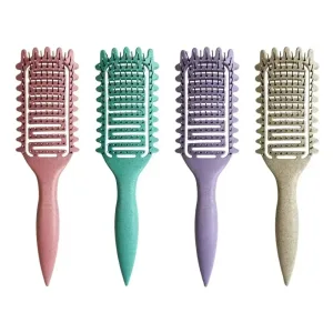 Imagen informativa: Cepillo de peinado Curl Define, cepillo para desenredar, peine de pelo rizado | Tiendafiable