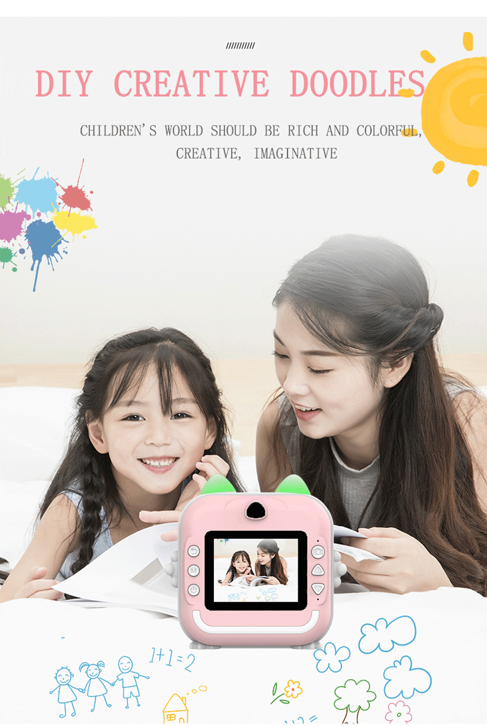 Ingenioso y Auténtico Cámara Fotográfica Infantil Digital