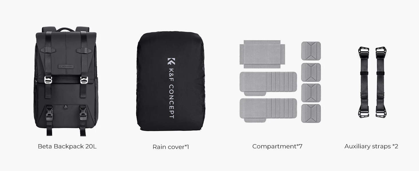 Mochila de viaje ergonómica para cámaras: el compañero perfecto para tus aventuras al aire libre con trípode integrado para Sony, Canon y Nikon.