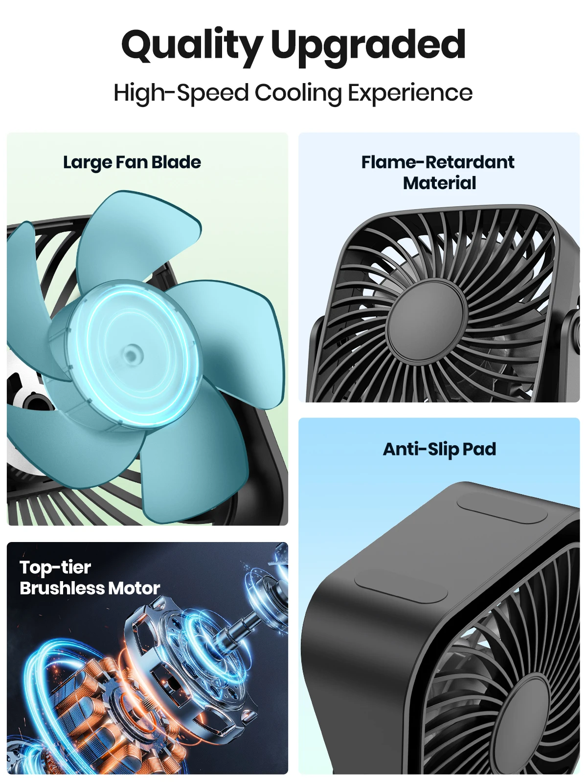 Ventilador USB Compacto: Tu Compañero Ideal para el Confort en Cualquier Lugar