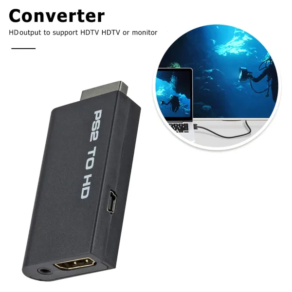 Imagen Informativa: Nuevo Adaptador Convertidor De Ps2 A Hdmi | Tiendafiable