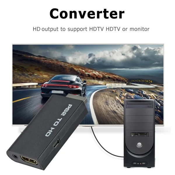 Imagen Informativa: Nuevo Adaptador Convertidor De Ps2 A Hdmi | Tiendafiable