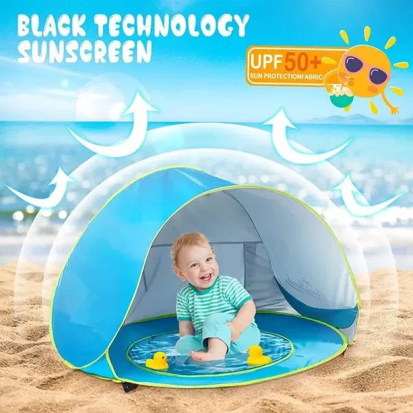 Imagen Informativa: Refugio Solar Para Bebé Al Aire Libre | Tiendafiable