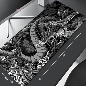 Imagen Informativa: Nuevo Alfombrilla Gamer Premium En Blanco Y Negro | Tiendafiable