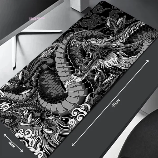 Imagen Informativa: Nuevo Alfombrilla Gamer Premium En Blanco Y Negro | Tiendafiable