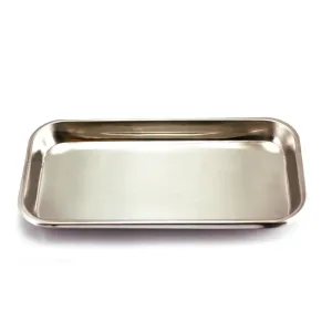 Imagen informativa: Bandeja de almacenamiento cuadrada de acero inoxidable | Tiendafiable