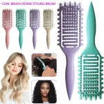 Cepillo De Peinado Curl Define, Cepillo Para Desenredar, Peine De Pelo Rizado