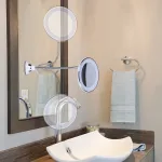 Fascinante Espejo De Tocador Flexible Con Luz Led