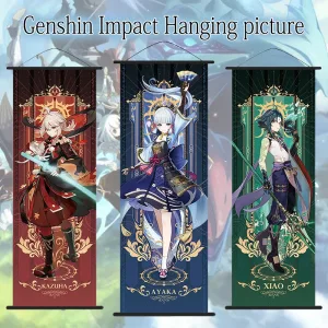 Imagen Informativa: Tapiz De Pared Genshin Impact: Auténtico Y Extraordinario | Tiendafiable