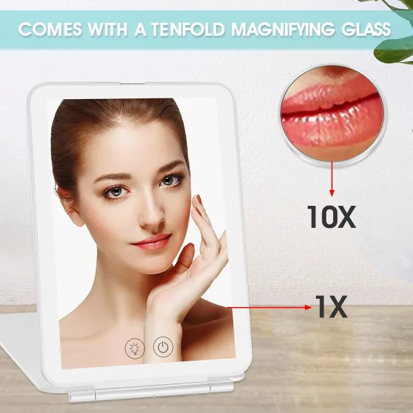 Imagen informativa: Espejo portátil plegable: Un accesorio indispensable | Tiendafiable