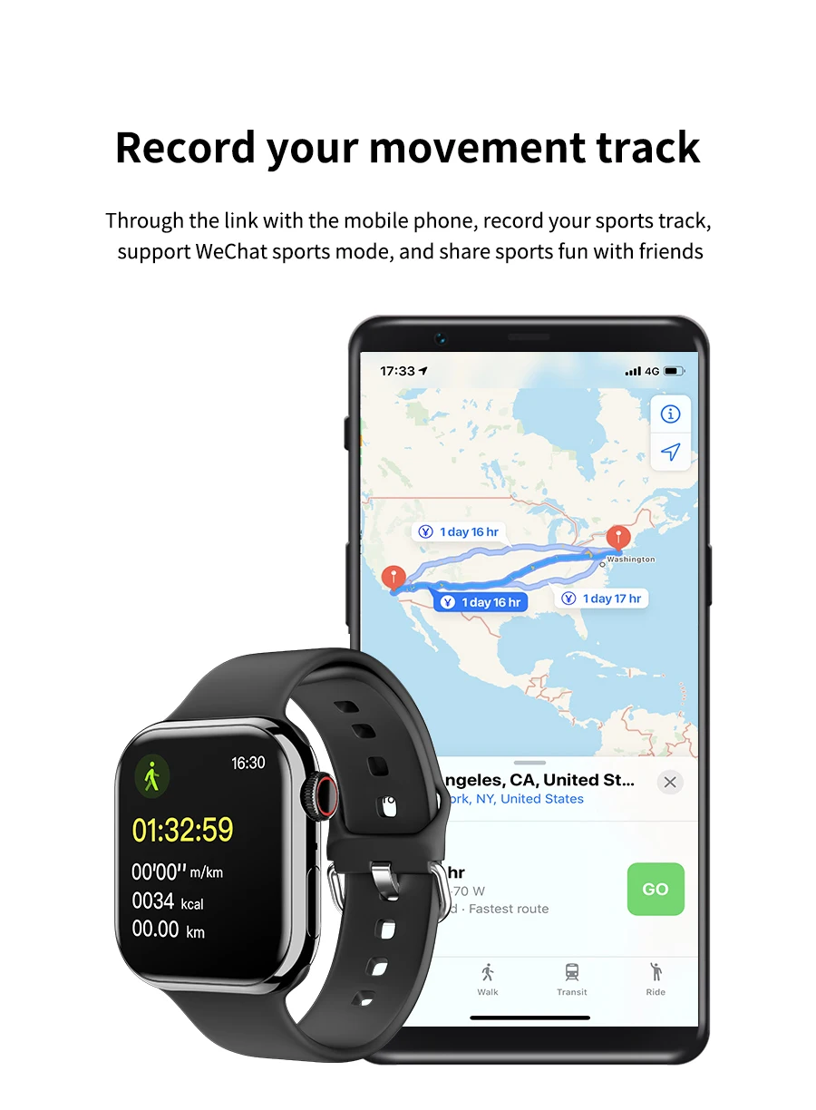 Reloj Inteligente 9 Pro Impresionante y Auténtico