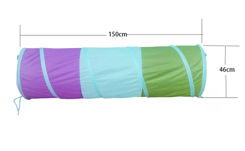 Tienda Portátil Para Niños Con Túnel Para Gatear