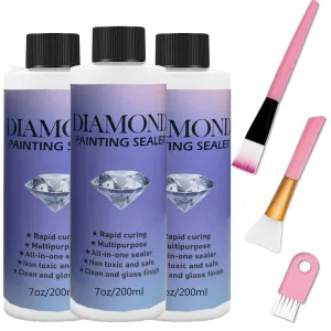 Imagen Informativa: Sellador De Pintura De Diamante De 60Ml/120Ml/200Ml Con 3 Uds. | Tiendafiable