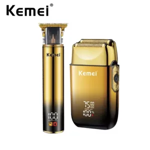Imagen informativa: Maquinilla de afeitar eléctrica Kemei para hombre | Tiendafiable