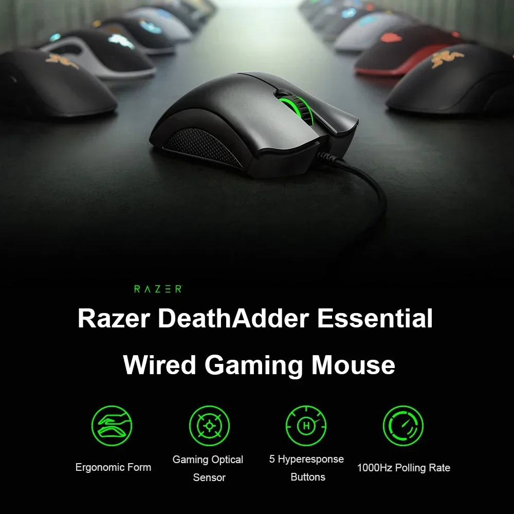 Revolucionario Ratón Gamer Razer: Conexión USB para Máximo Rendimiento