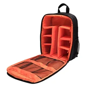 Imagen informativa: Mochila Aventura para Fotógrafos: Bolso Impermeable de Hombro para Cámaras Canon, Nikon y Sony | Tiendafiable