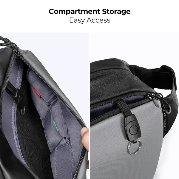 Imagen Informativa: Bolso De Cámara K &Amp; F Concept: Tu Compañero Multifuncional Impermeable Para Fotografía Y Aventuras Con Trípode ¡Todo En Uno! | Tiendafiable