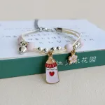 Conjunto De Pulsera Con Corazón De Ojo Azul Malvado