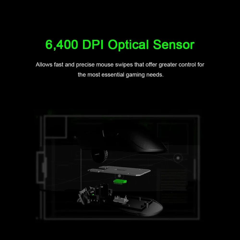 Revolucionario Ratón Gamer Razer: Conexión USB para Máximo Rendimiento