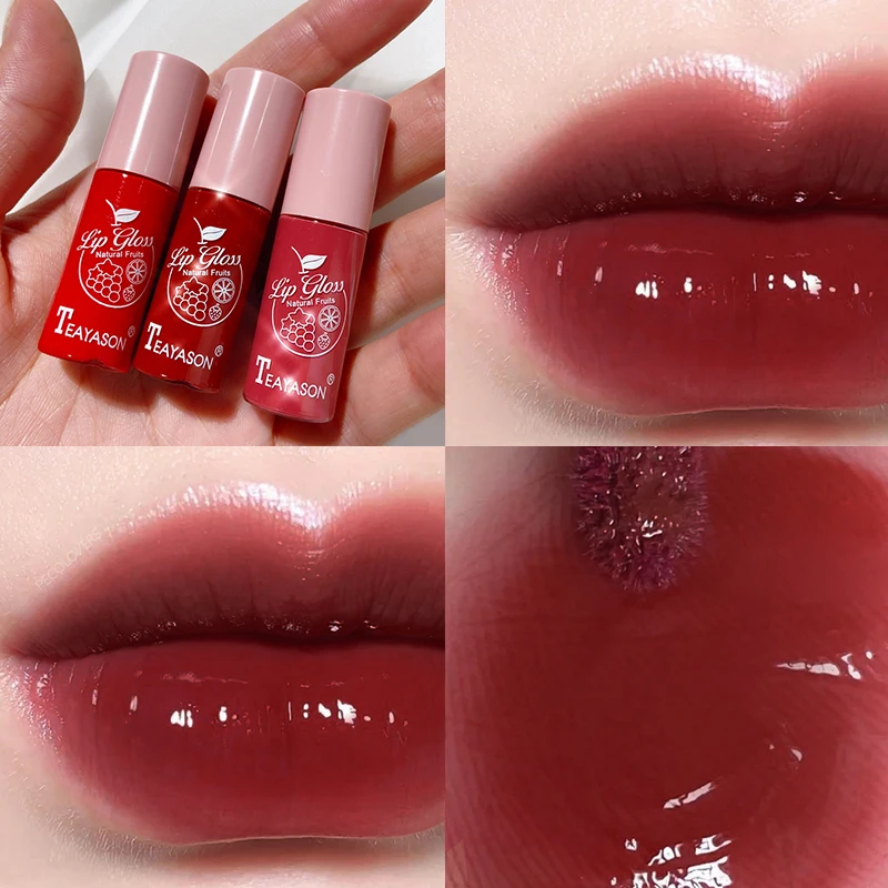 Mini Brillo de Labios Líquido Hermoso de Larga Duración