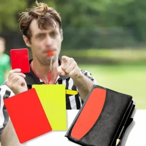 Imagen informativa: Fascinante Set de Tarjetas de Árbitro para Fútbol | Tiendafiable