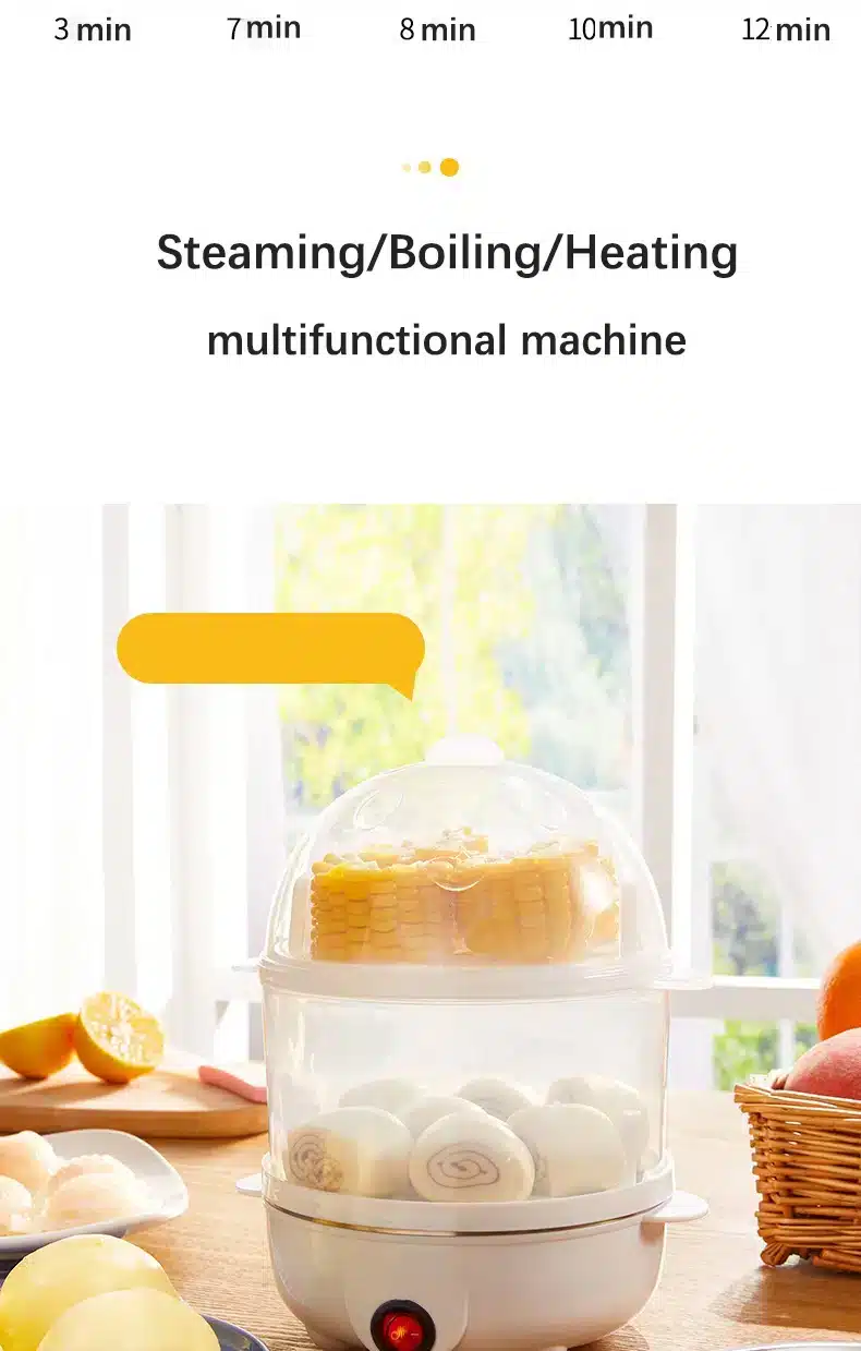 Necesario Hervidor Eléctrico Multifunción de Huevos
