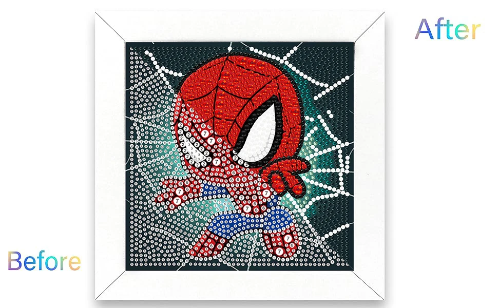 Kits De Pintura Artística De Diamantes De Dibujos Animados