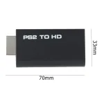 Nuevo Adaptador Convertidor De Ps2 A Hdmi
