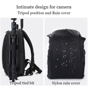 Imagen informativa: «Explora el Mundo con Estilo: Mochila Impermeable Multifuncional para Cámaras DSLR» | Tiendafiable