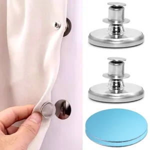 Imagen Informativa: Botones Magnéticos Para Cortinas Desmontables Y Prácticas | Tiendafiable