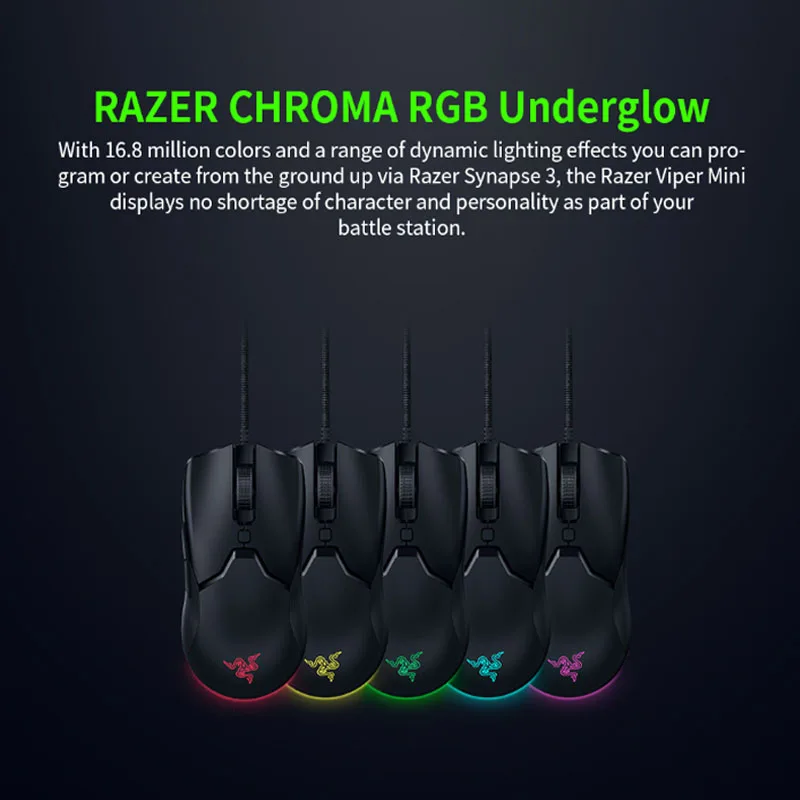Perfecto Ratón Profesional Gamer Razer y Mejora el Juego