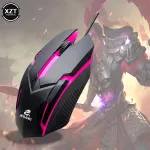 Magnífico Ratón Óptico Con Cable Usb Y Luces Rgb