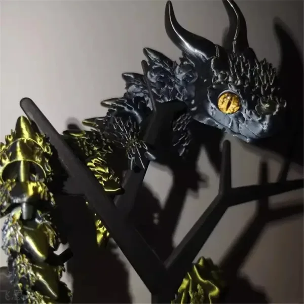 Imagen informativa: impresión 3D de dragón mágico modelo con multiarticulación | Tiendafiable