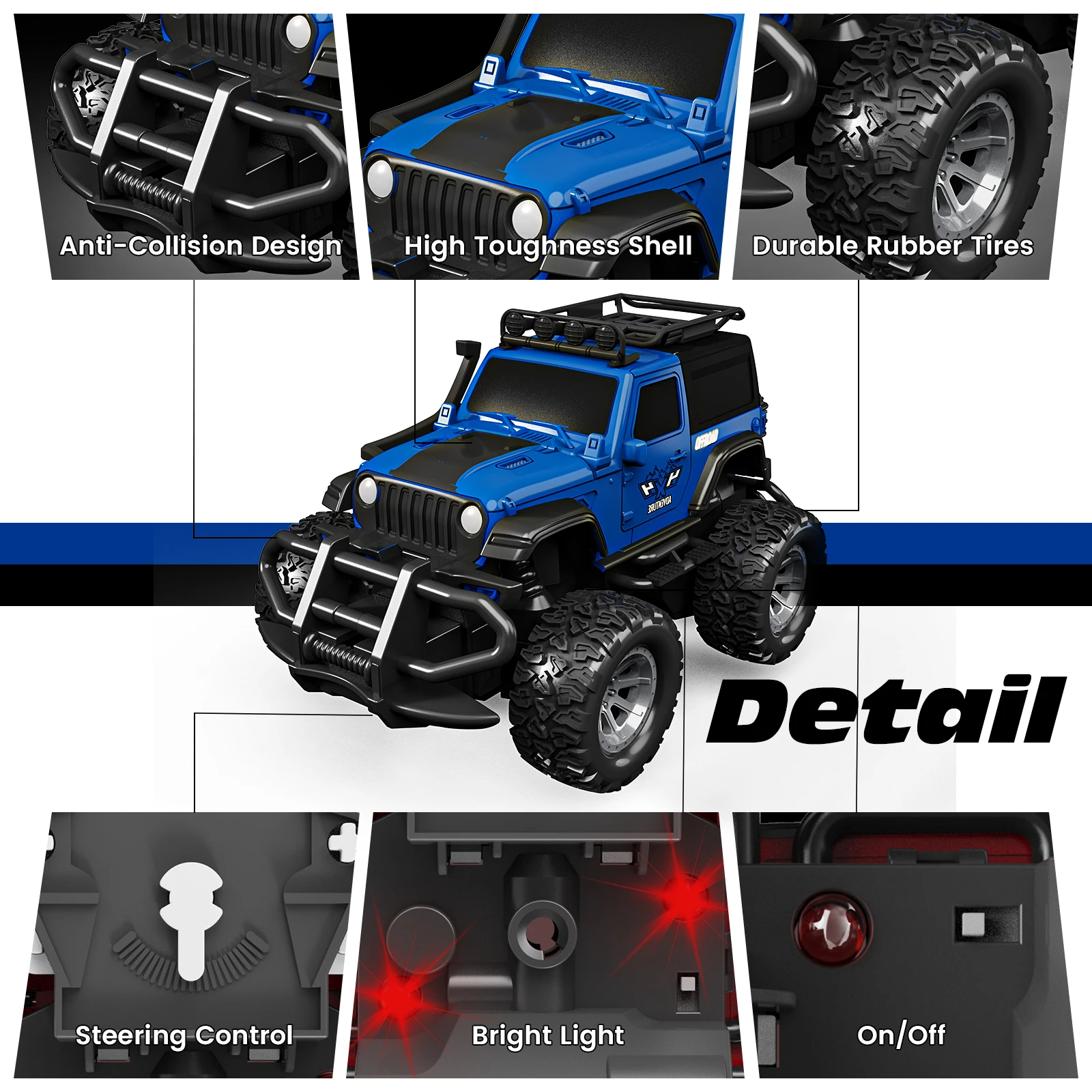 Nuevo Mini Camioneta Monstruo a Escala para niños