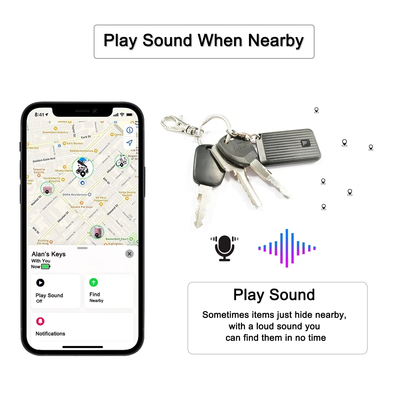 Rastreador GPS Inteligente con Bluetooth para Mascotas