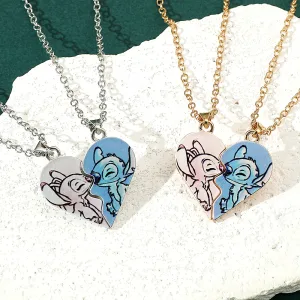 Imagen informativa: Collar de corazón de punto de Disney para compartir | Tiendafiable