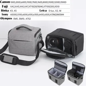 Imagen Informativa: Bolso De Cámara Exclusivo Para Cámaras Sony, Nikon Y Canon | Tiendafiable