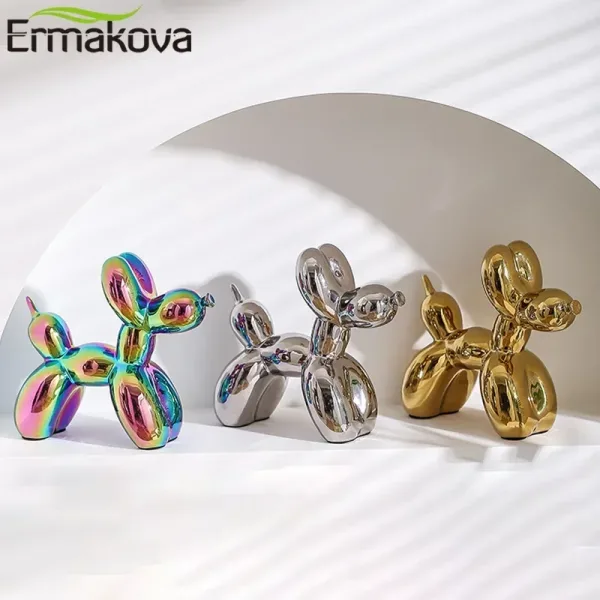 Imagen Informativa: Globo Creativo De Forma De Perro De Cerámica Para Decoración | Tiendafiable