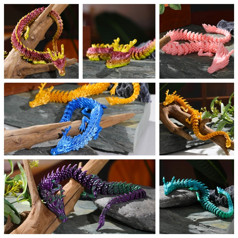 Adornos De Dragón Unidos: Belleza En 3D Para Tu Hogar Adornos De Dragón Unidos: Belleza En 3D Para Tu Hogar