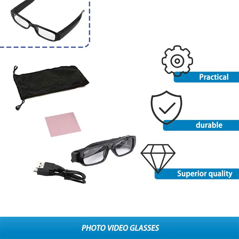 Lentes con Videocámara HD: Accesorio Indispensable