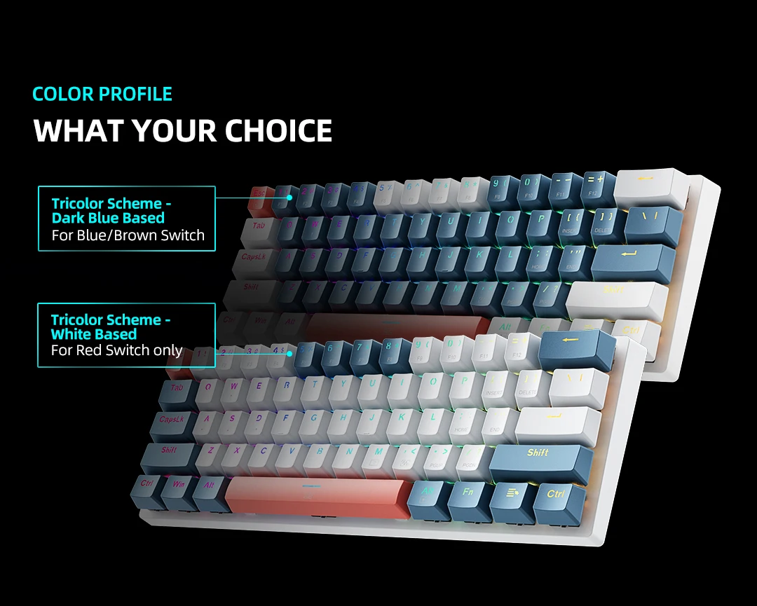 Hermoso Teclado Para Juegos Mecánico Machenike