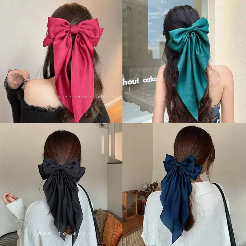 Lazo Grande: Fascinante Pinza Elegante Para El Pelo De Mujer Lazo Grande: Fascinante Pinza Elegante Para El Pelo De Mujer