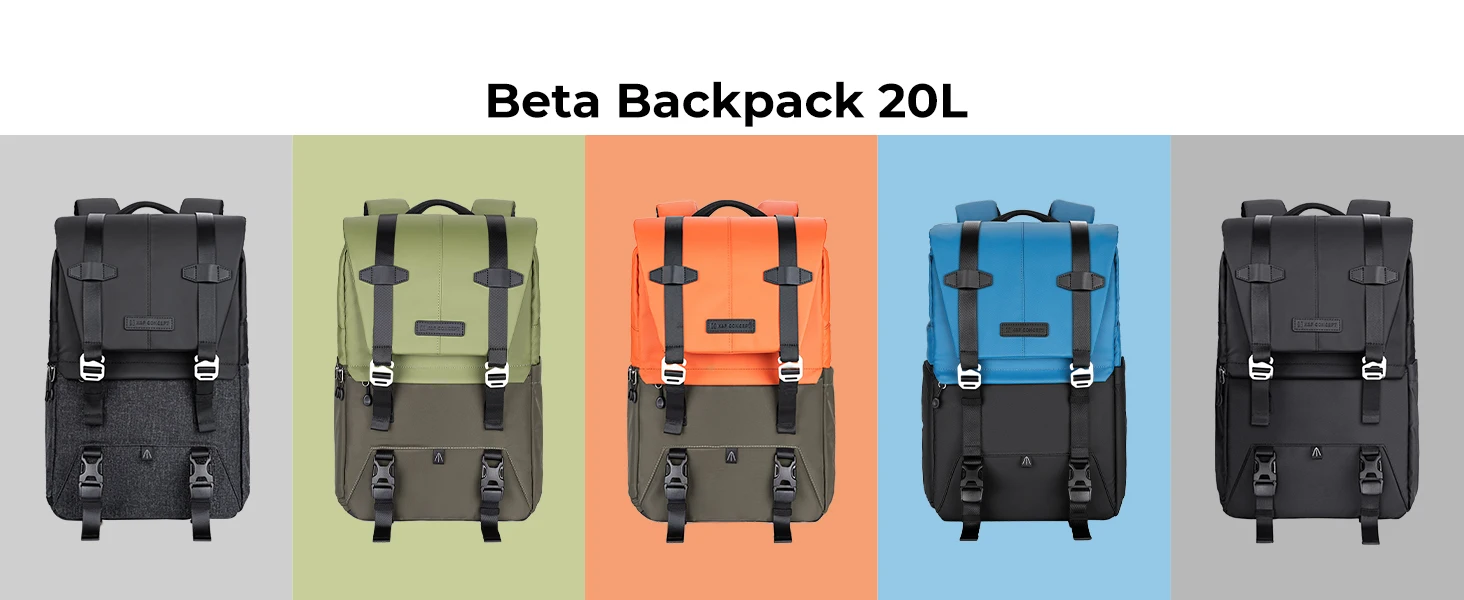 Mochila de viaje ergonómica para cámaras: el compañero perfecto para tus aventuras al aire libre con trípode integrado para Sony, Canon y Nikon.